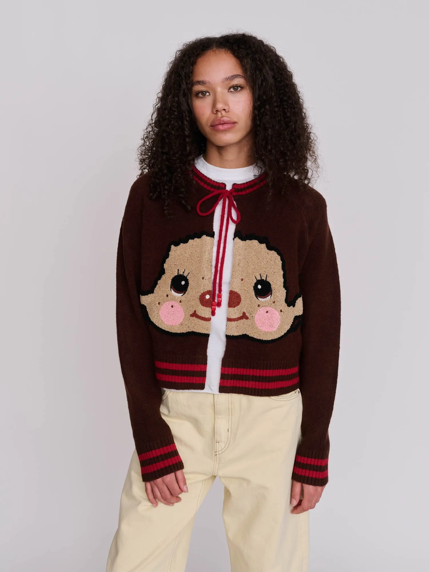 Monchhichi x Lazy Oaf Cardigan - PRE-ORDER sold by Lazy Oaf product image thumbnail 2