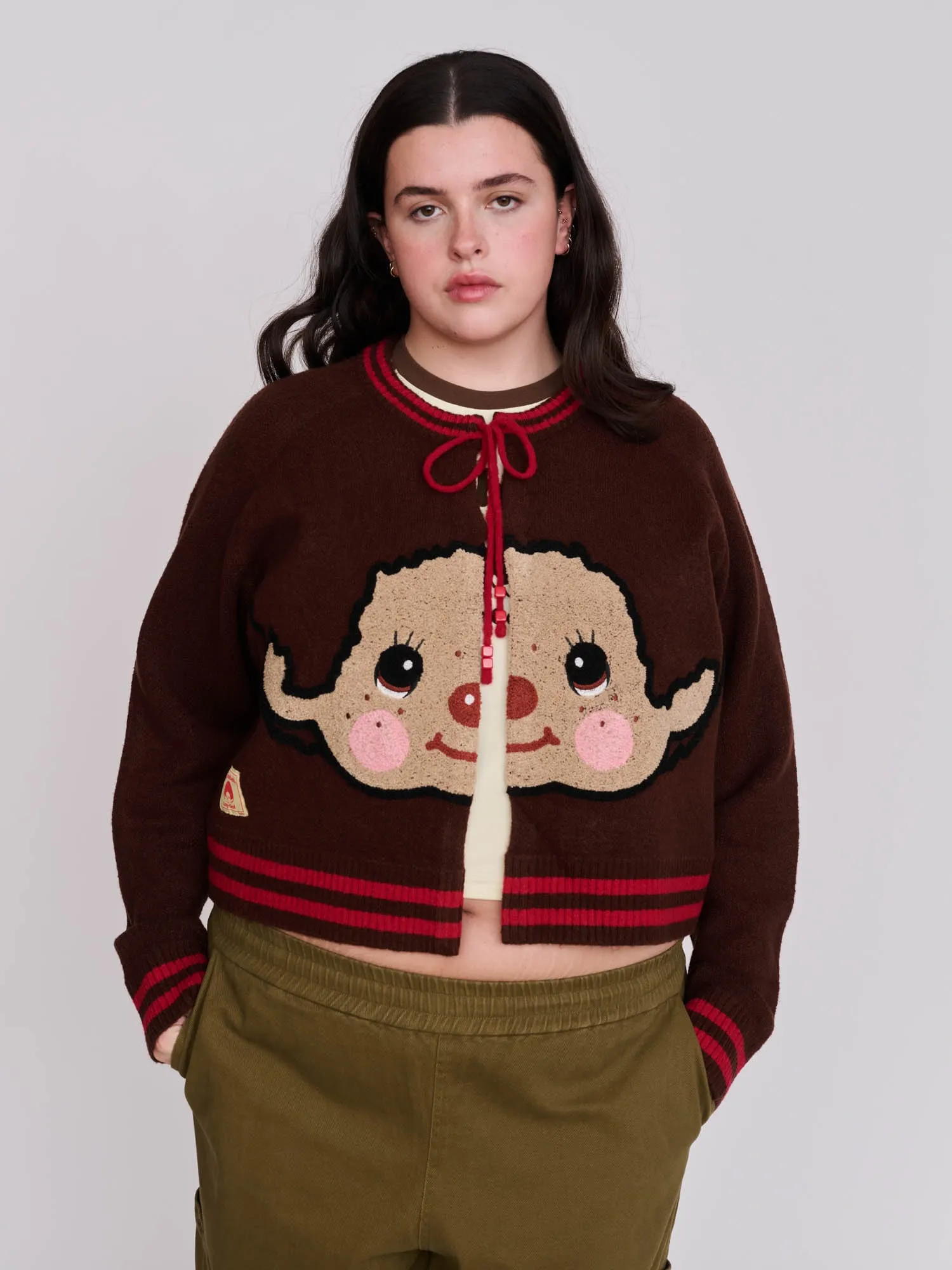 Monchhichi x Lazy Oaf Cardigan - PRE-ORDER sold by Lazy Oaf product image thumbnail 4