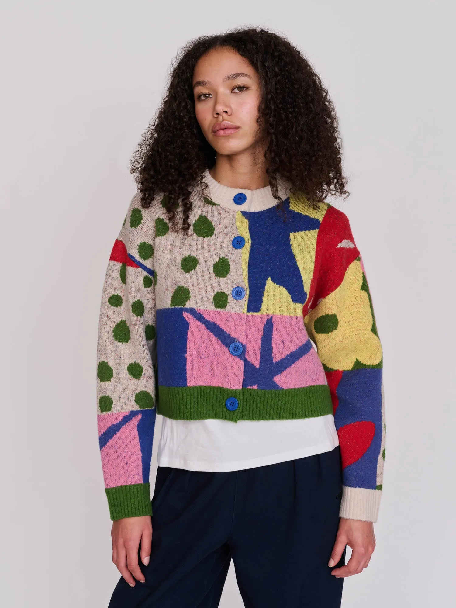 Abstract Cardigan sold by Lazy Oaf product image thumbnail 3