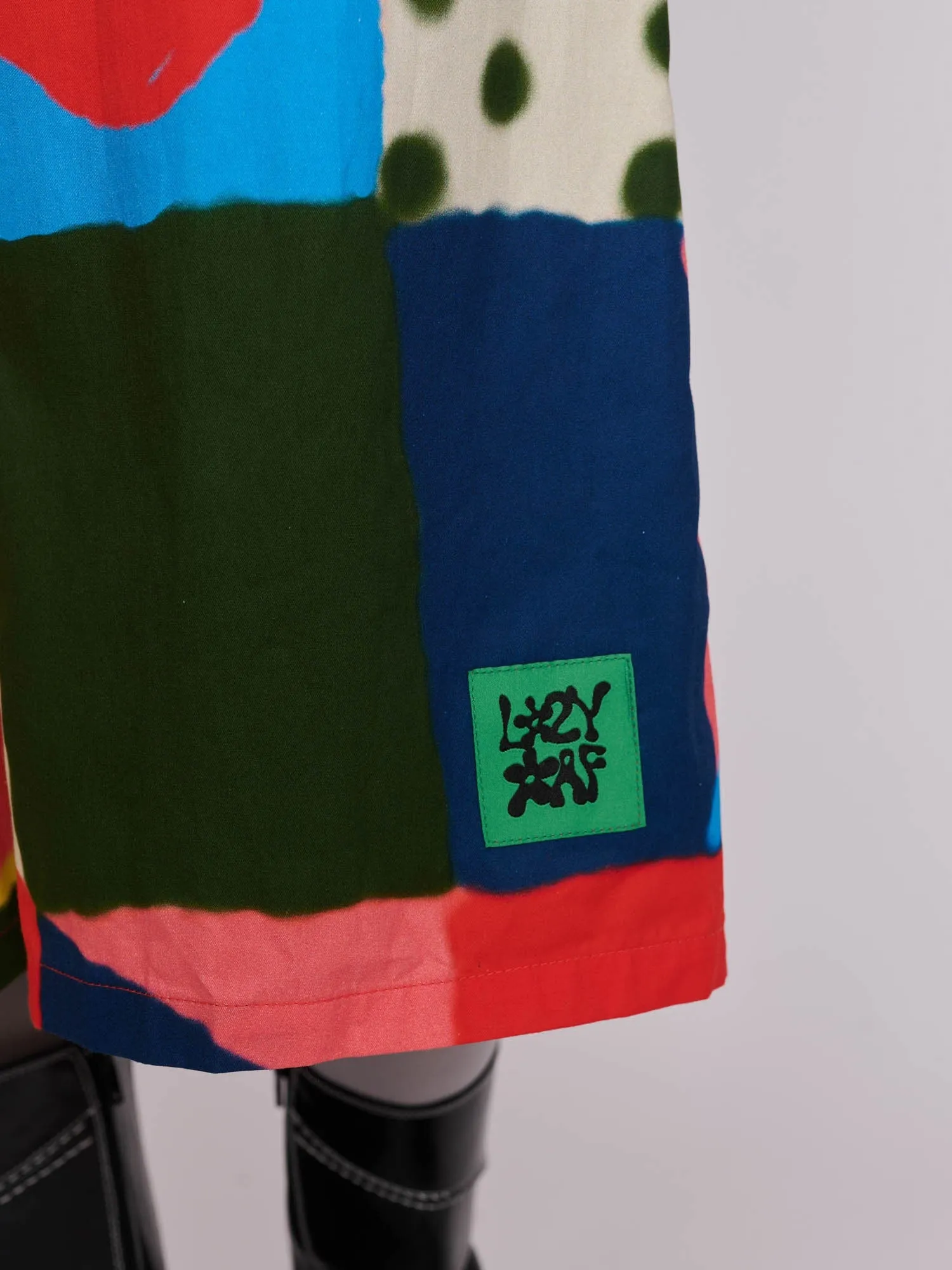 Abstract Shirred Dress sold by Lazy Oaf product image thumbnail 4