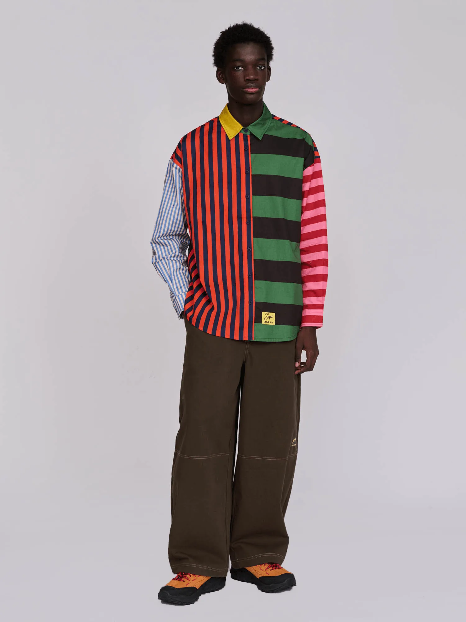 In A Pickle Stripey Shirt sold by Lazy Oaf product image thumbnail 4