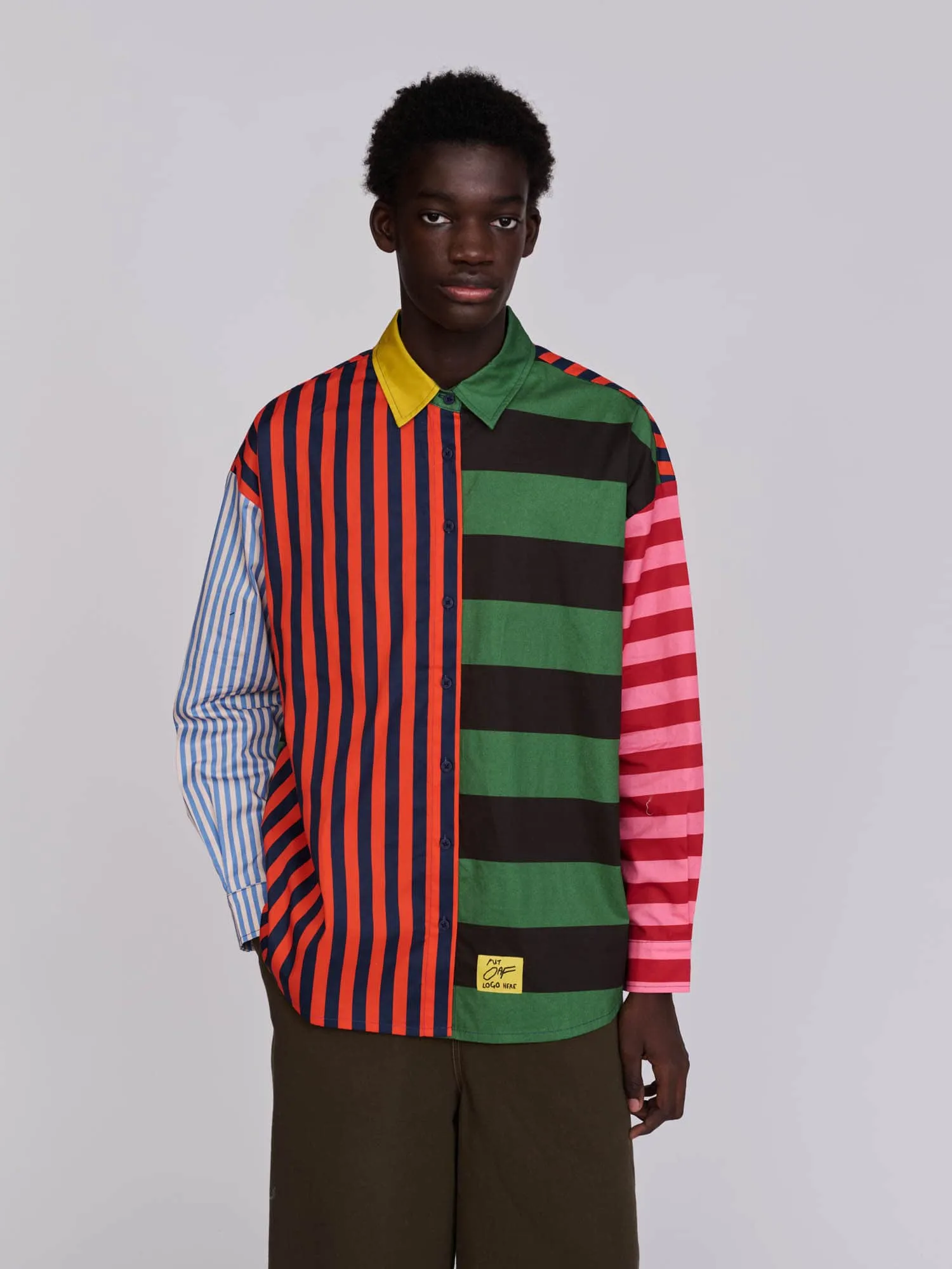 In A Pickle Stripey Shirt sold by Lazy Oaf