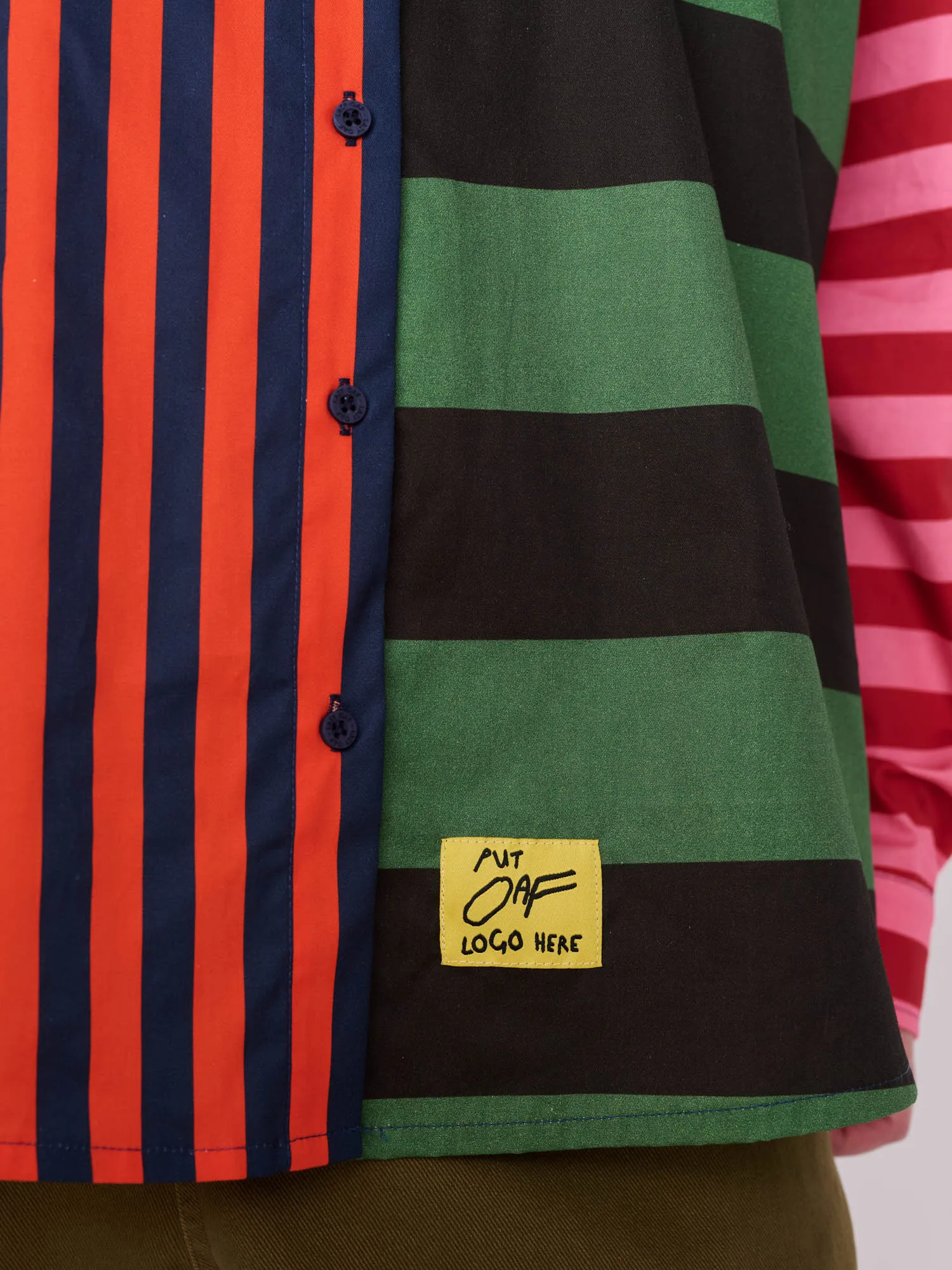 In A Pickle Stripey Shirt sold by Lazy Oaf product image thumbnail 5