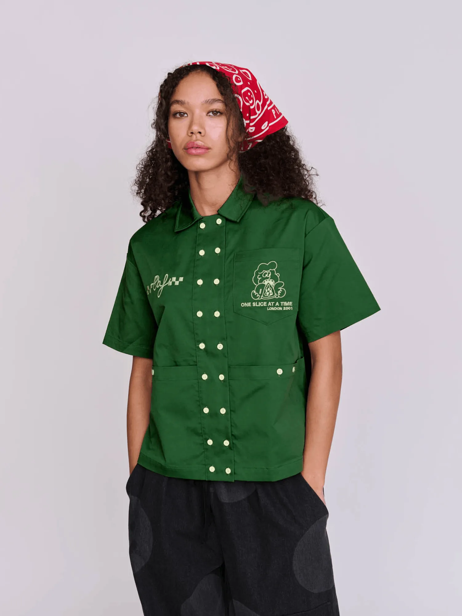 Pizza Chef Shirt sold by Lazy Oaf product image thumbnail 5