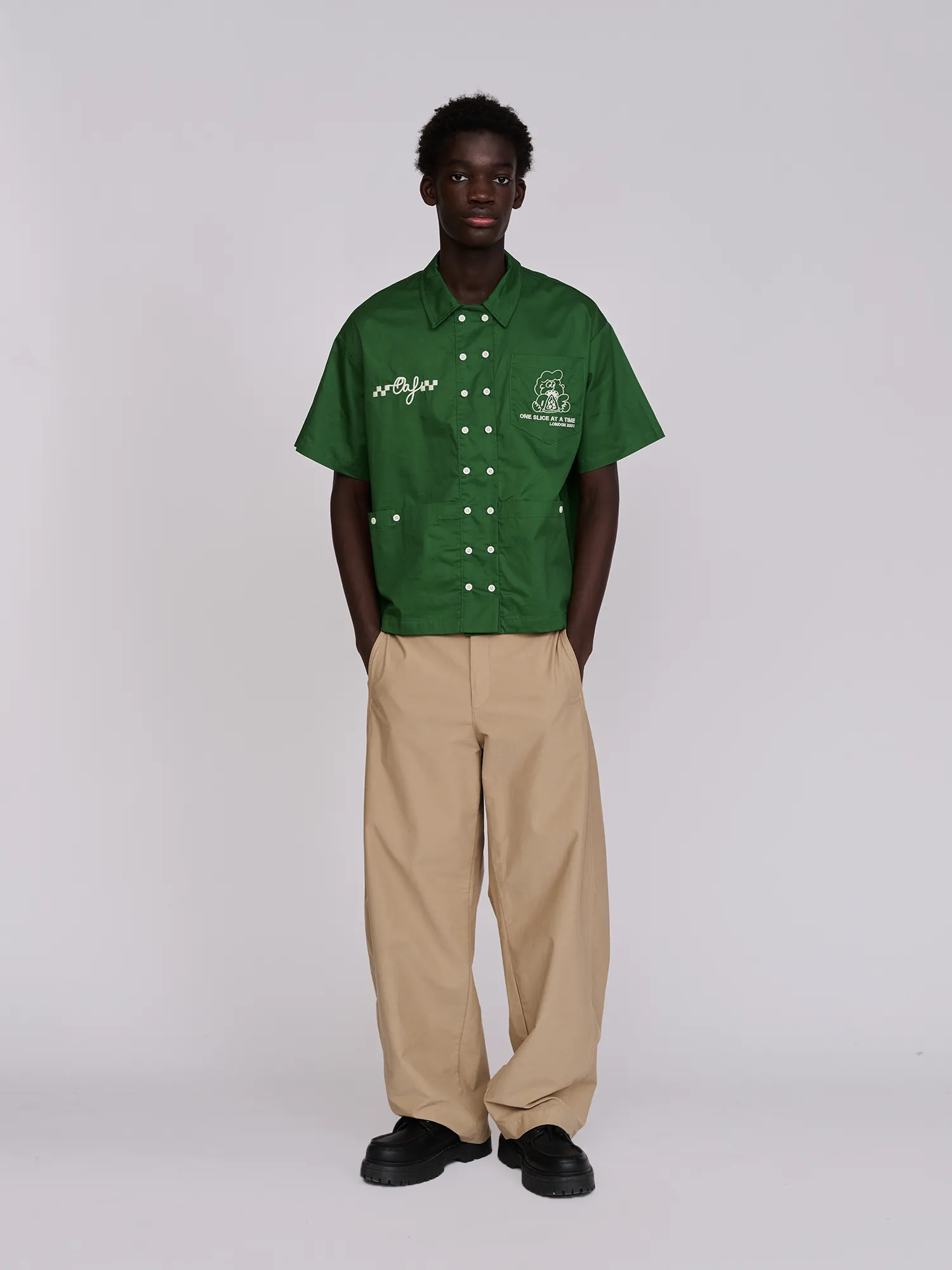 Pizza Chef Shirt sold by Lazy Oaf product image thumbnail 4
