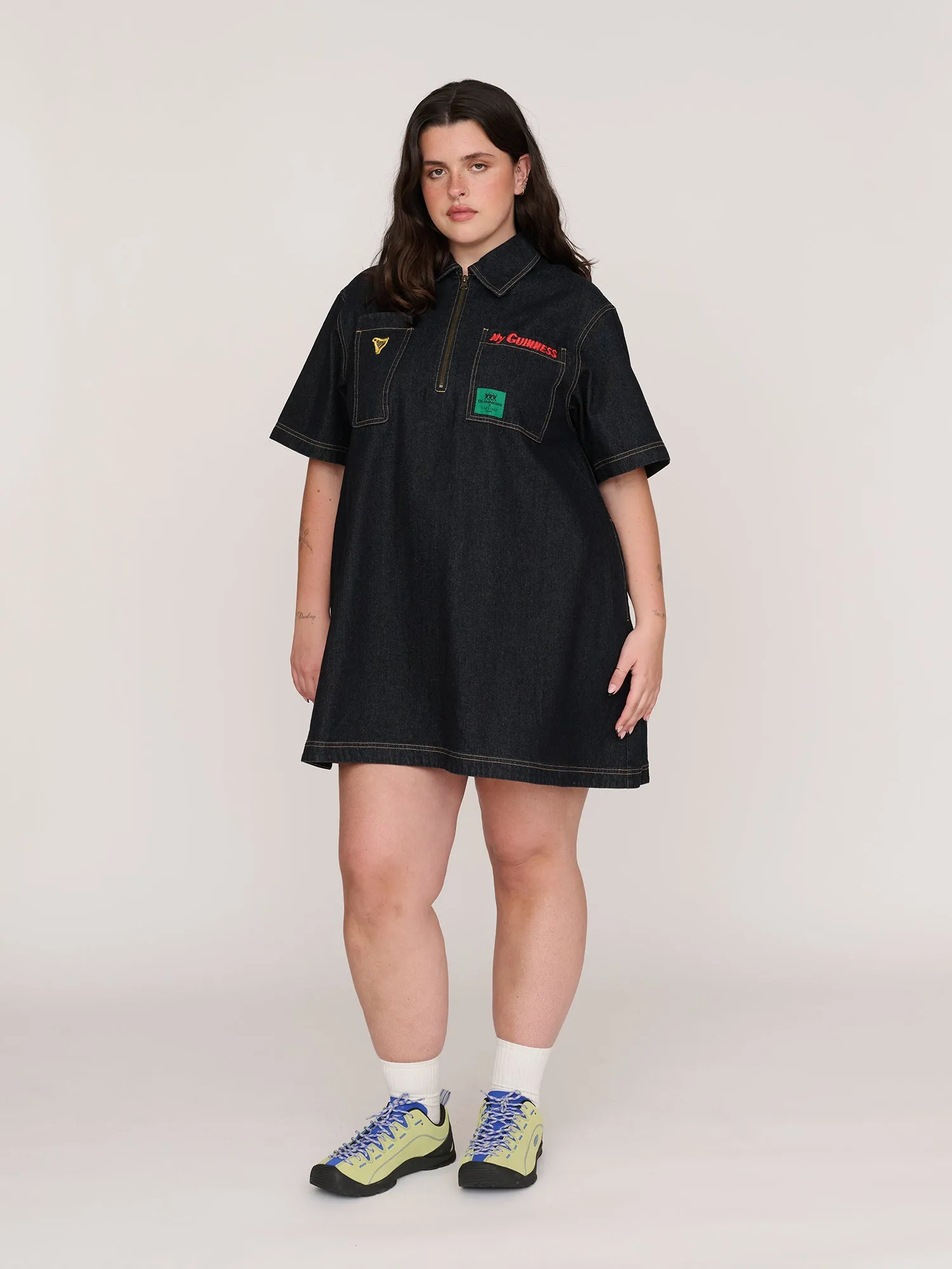 Guinness x Lazy Oaf Pint Pocket Dress sold by Lazy Oaf product image thumbnail 5