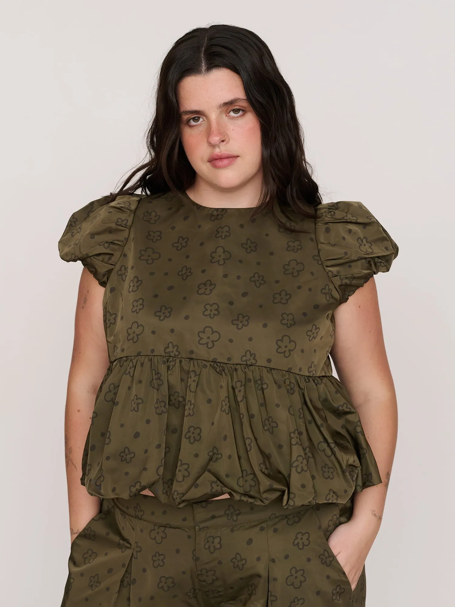 Bouquet Top sold by Lazy Oaf