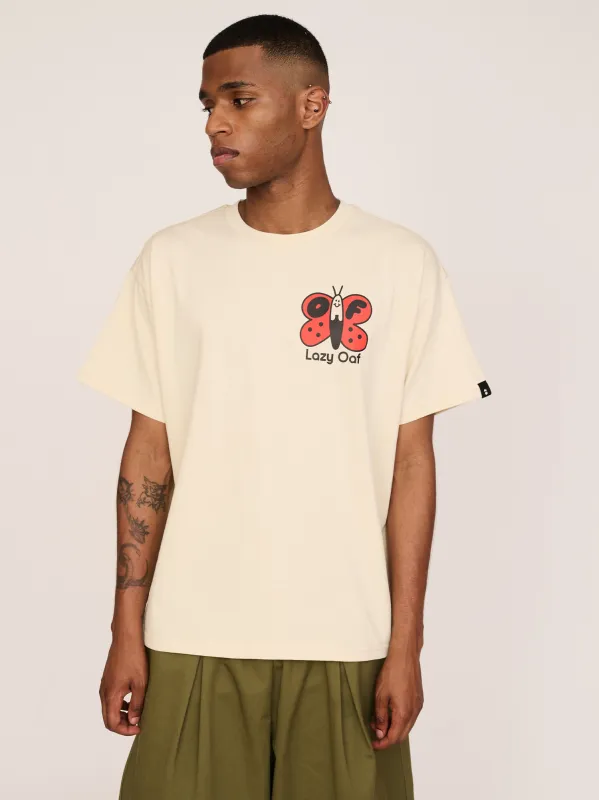 Spotted Oaf Butterfly T-Shirt made by Lazy Oaf