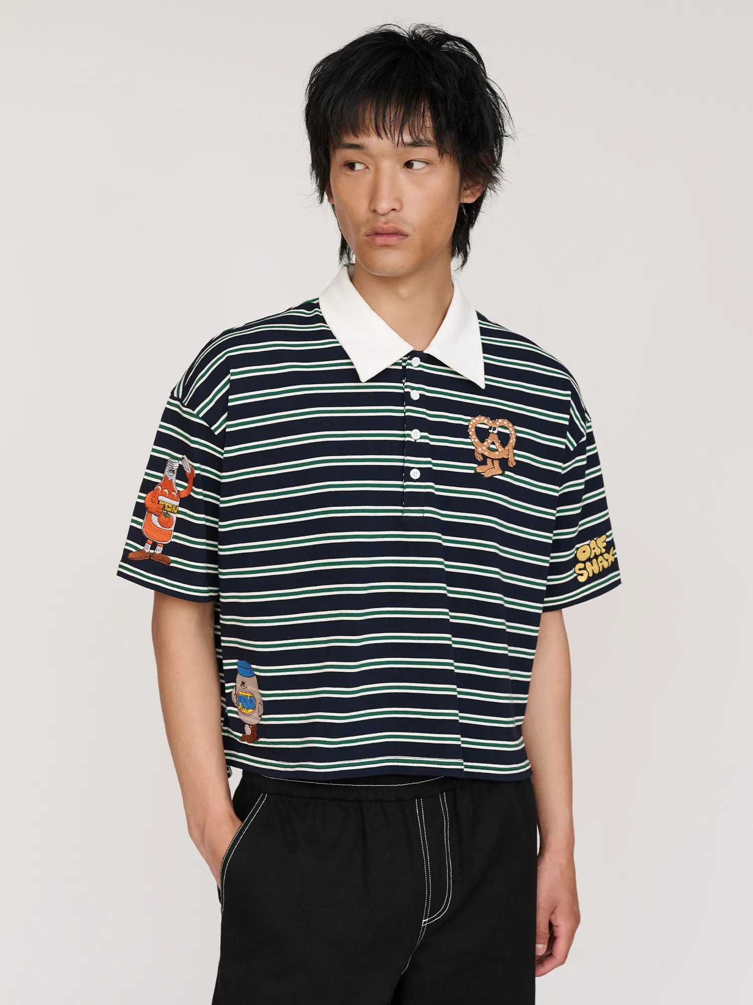 LO x Lauren Martin Snax n Dips Polo sold by Lazy Oaf