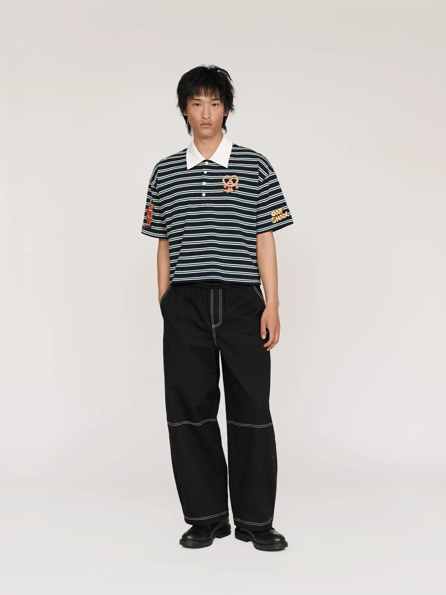 LO x Lauren Martin Snax n Dips Polo sold by Lazy Oaf product image thumbnail 5