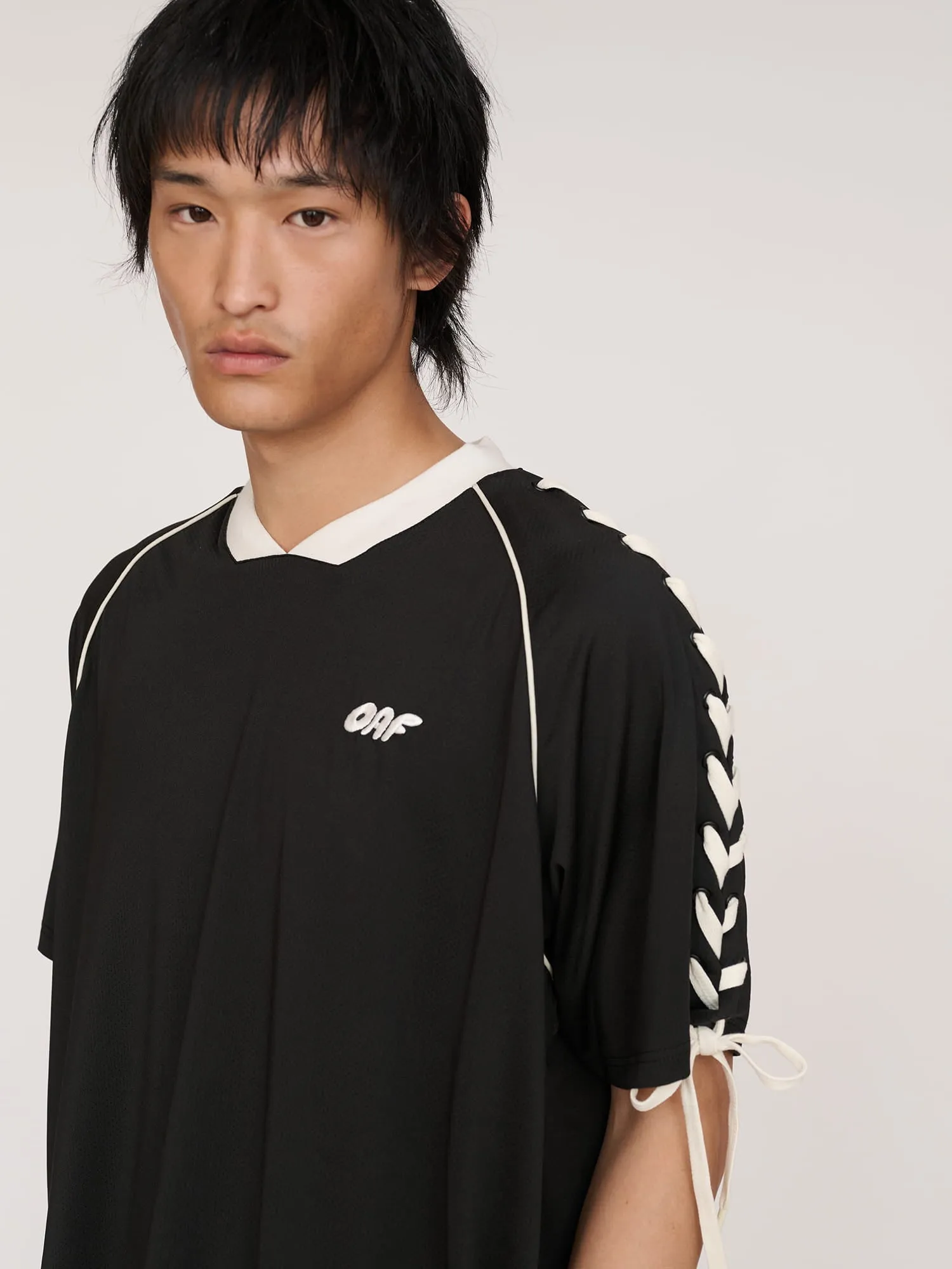 Mixed Emotions Football Top sold by Lazy Oaf