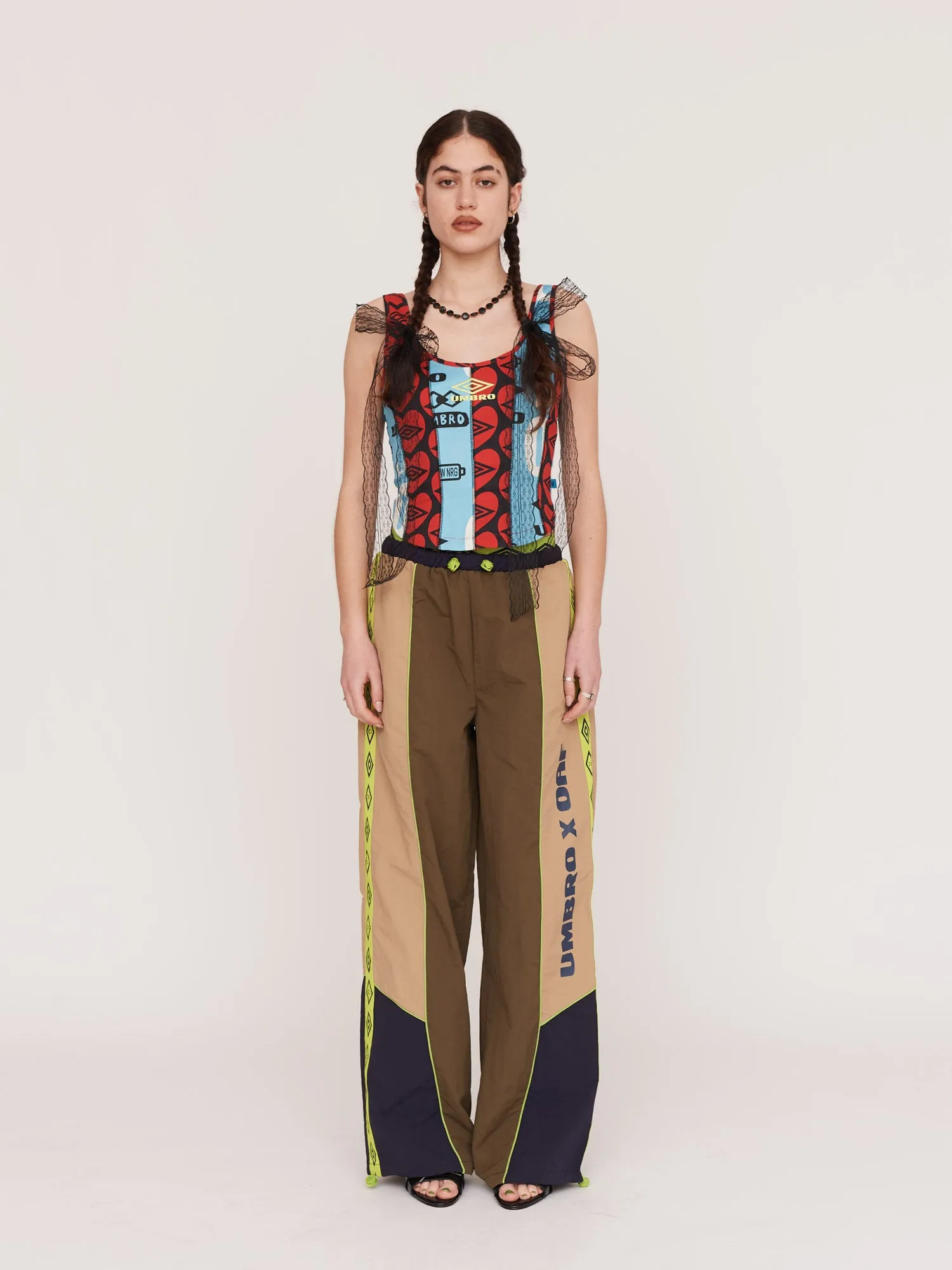 LO x Umbro Wide Leg Layer Pants | Parallel