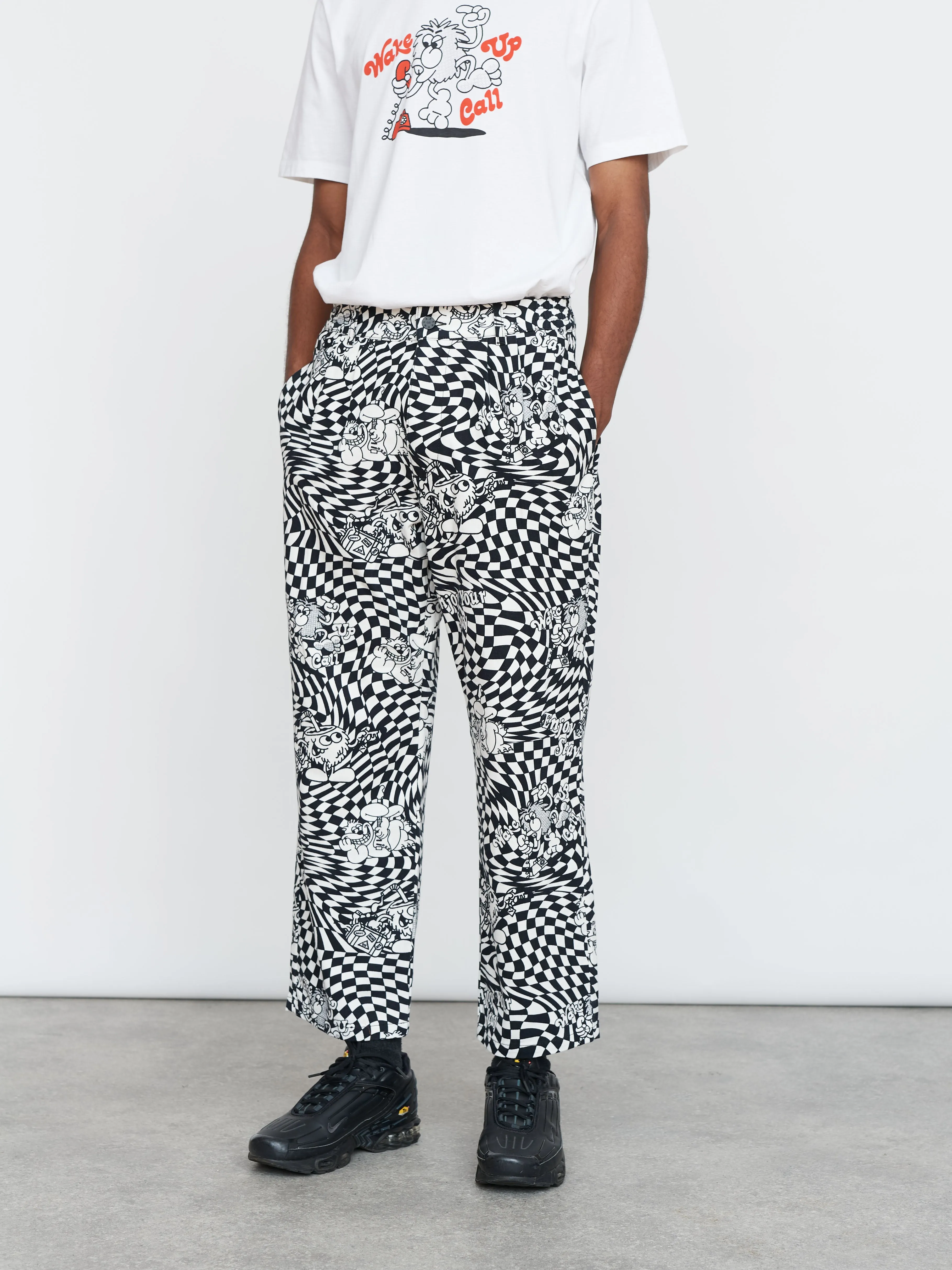 Lazy Oaf Enjoy Your Stay Unisex Pants sold by Lazy Oaf