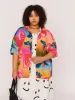 Favourite Things Bowling Shirt sold by Lazy Oaf