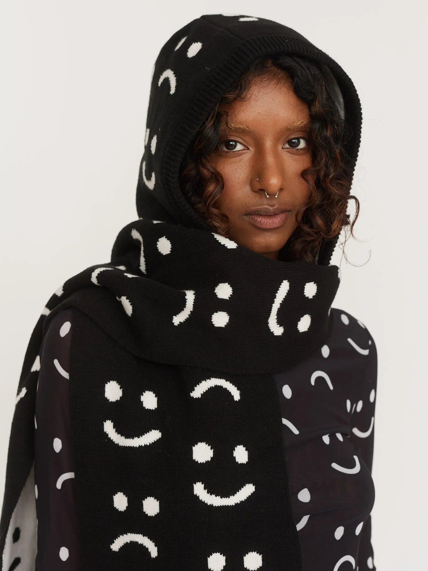 小物 GOOD GRIEF! Ribbed Knit Snood GOOD GRIEF!/グッドグリーフ】Ribbed Knit Snood