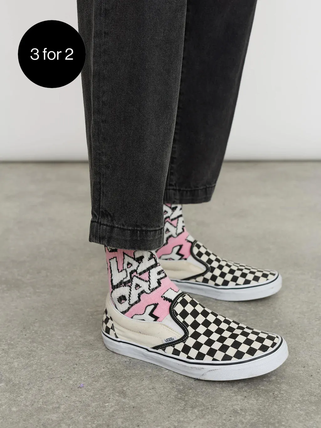 Oaf Cartoon Socks sold by Lazy Oaf