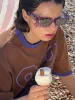 LO X Yuma Labs Shrinking Violet Sunglasses sold by Lazy Oaf