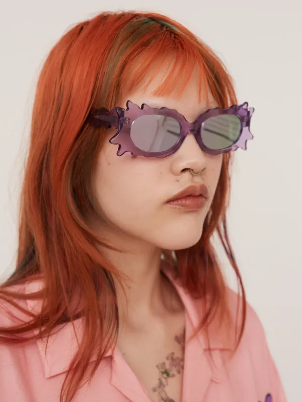 LO X Yuma Labs Shrinking Violet Sunglasses sold by Lazy Oaf