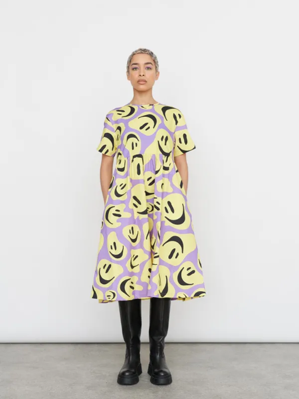 All The Smiles Smock Dress sold by Lazy Oaf
