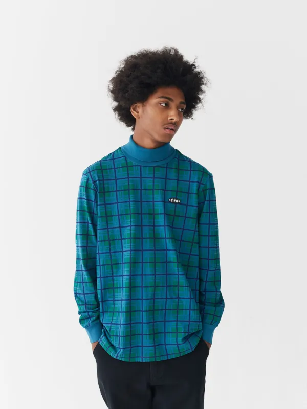 Lazy Oaf Tripped Out Check Long Sleeve T-Shirt sold by Lazy Oaf