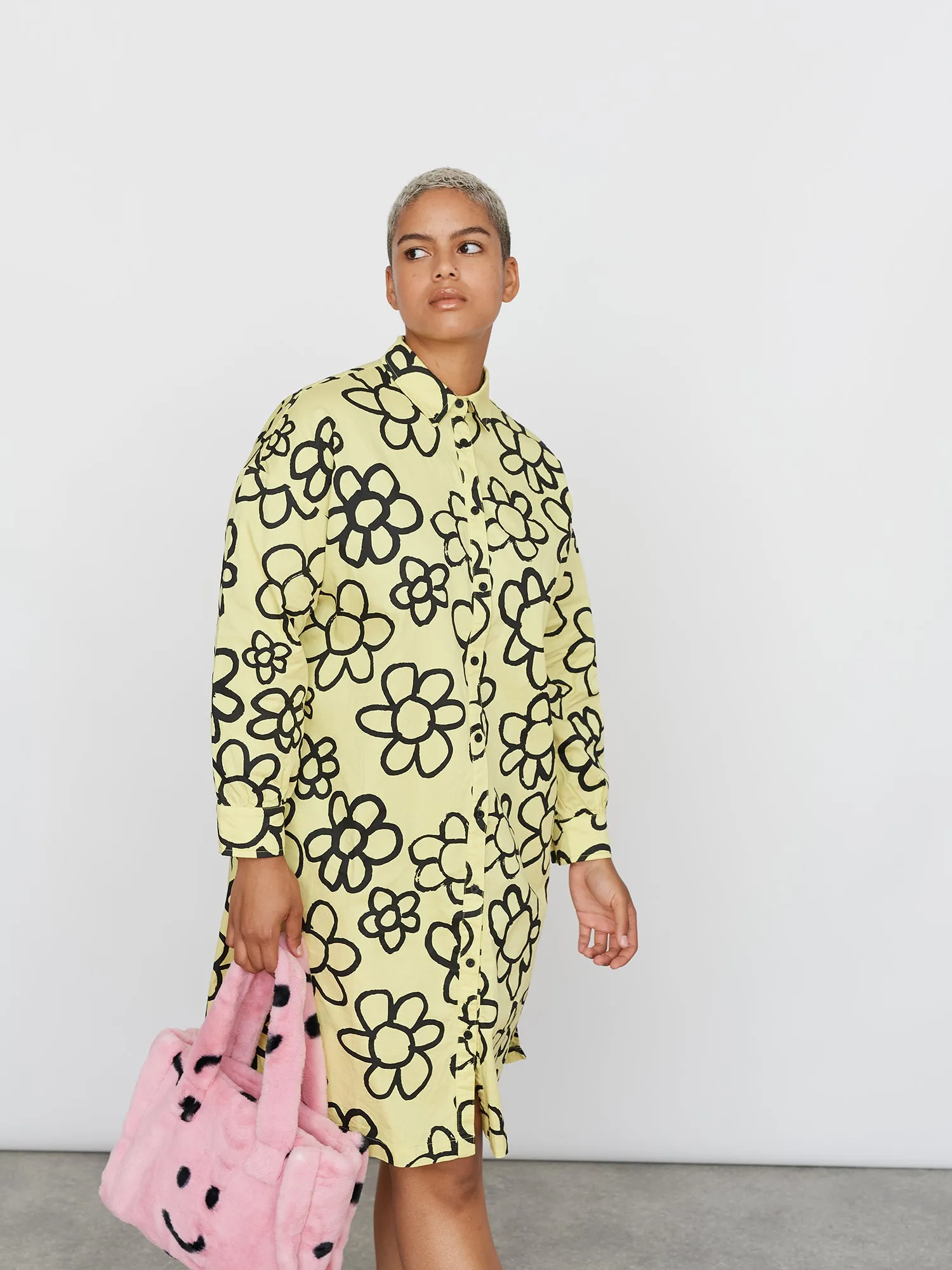 Fresh As A Daisy Shirt Dress sold by Lazy Oaf product image thumbnail 4