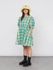 Lazy Oaf Honey Check Puff Sleeve Dress sold by Lazy Oaf