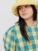 Lazy Oaf Honey Check Puff Sleeve Dress sold by Lazy Oaf