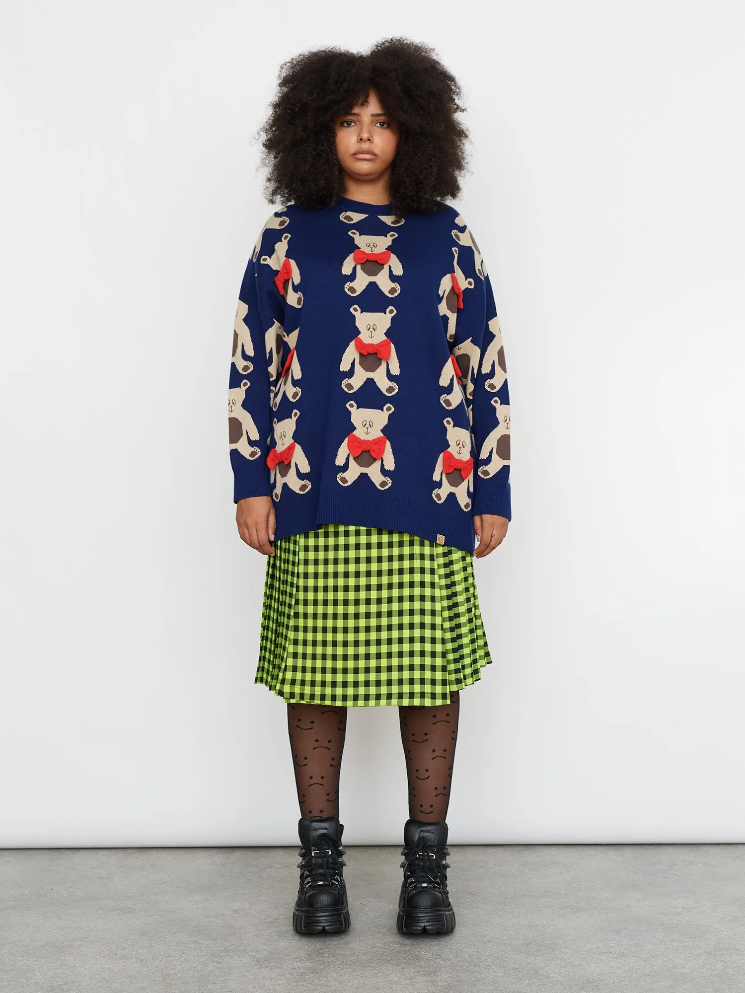 Many Bears Knit Jumper sold by Lazy Oaf product image thumbnail 3