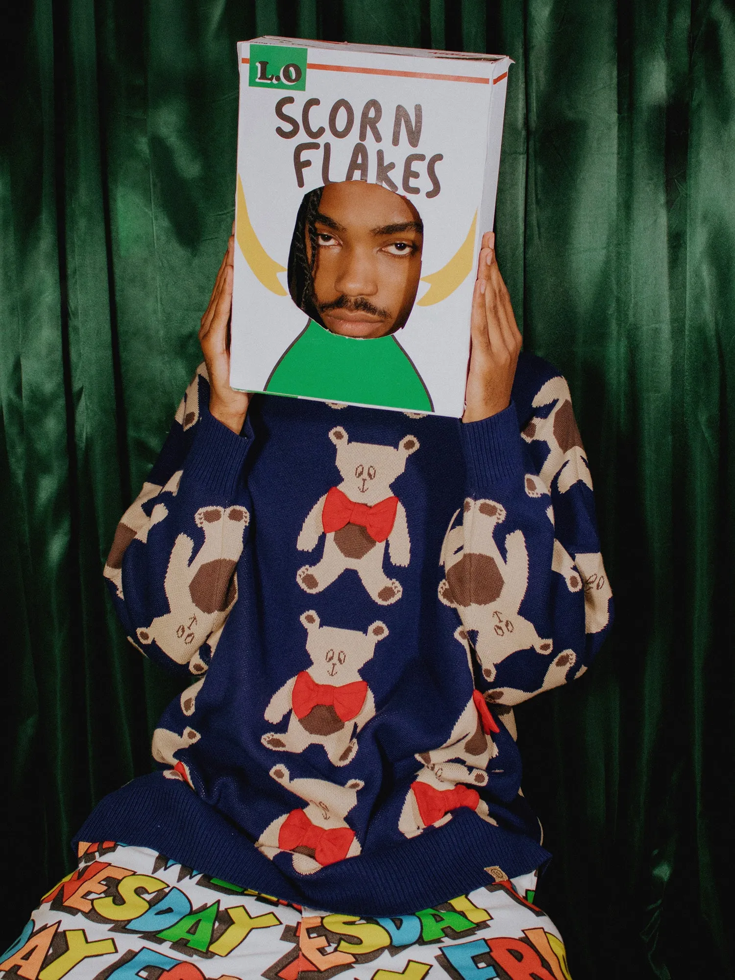 Many Bears Knit Jumper sold by Lazy Oaf product image thumbnail 5
