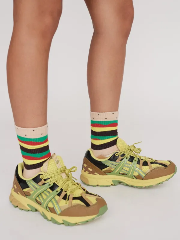 Flipping Burgers Socks sold by Lazy Oaf