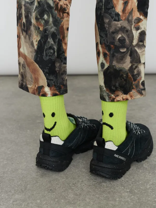 Happy Sad Limey Socks sold by Lazy Oaf