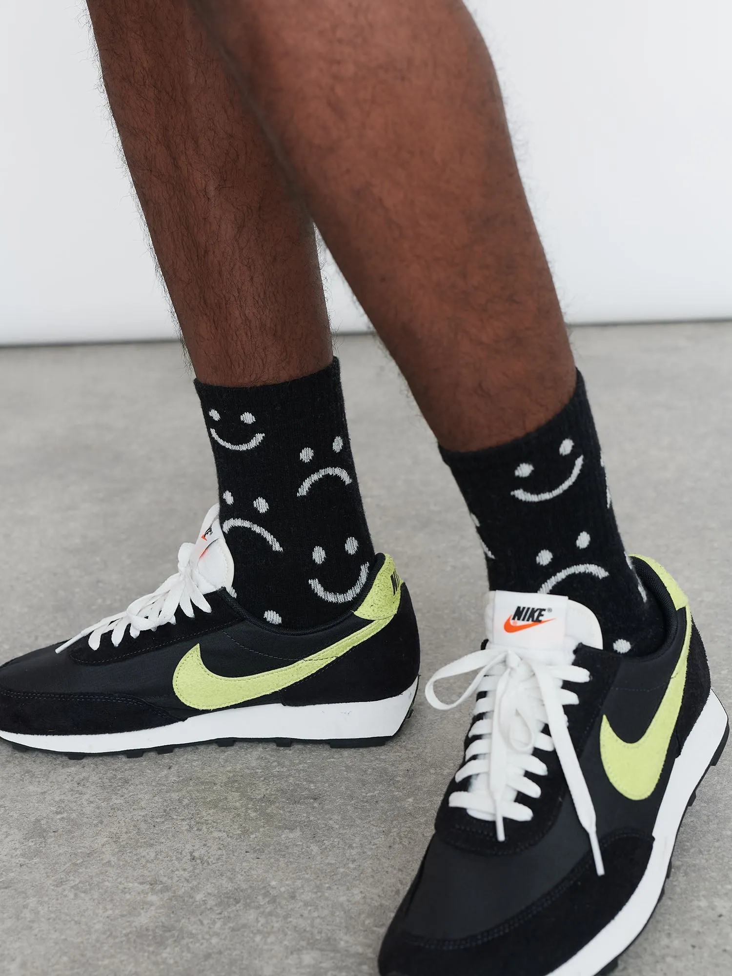 Lazy Oaf Mini Happy Sad Socks sold by Lazy Oaf