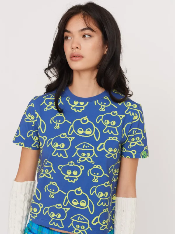 LO x Nhozagri Fitted Top sold by Lazy Oaf