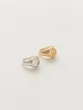 LO x Good Daze Spinner Happy Sad Ring Gold sold by Lazy Oaf