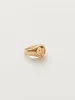LO x Good Daze Spinner Happy Sad Ring Gold sold by Lazy Oaf