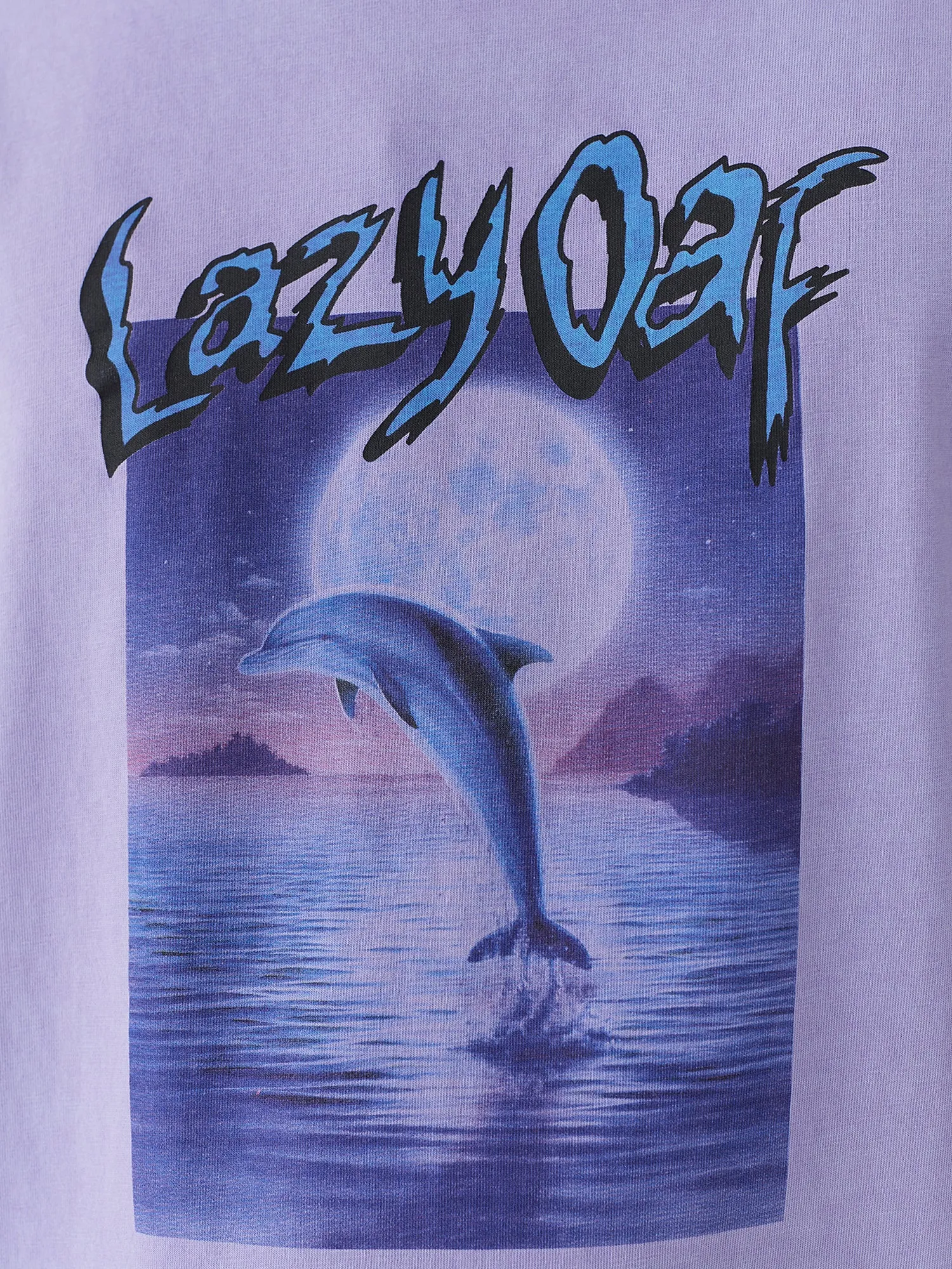 Lazy Oaf Over The Moon Dolphin T-Shirt sold by Lazy Oaf product image thumbnail 3