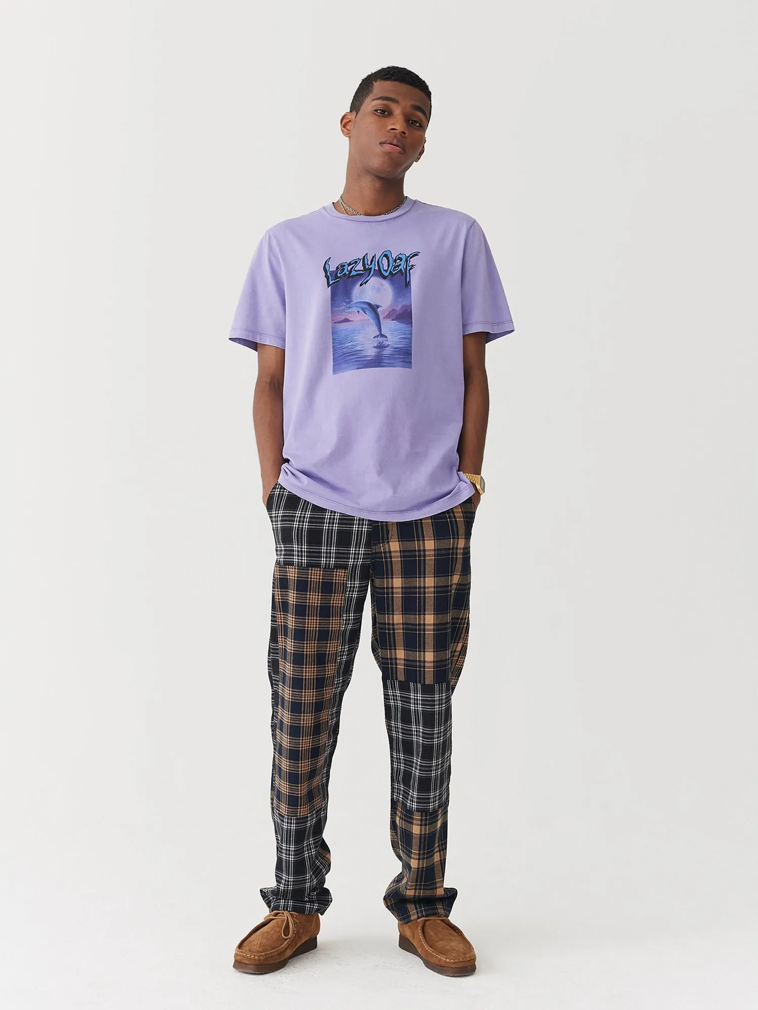 Lazy Oaf Over The Moon Dolphin T-Shirt sold by Lazy Oaf product image thumbnail 2