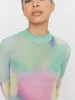 Dream In Colour Mesh Top sold by Lazy Oaf