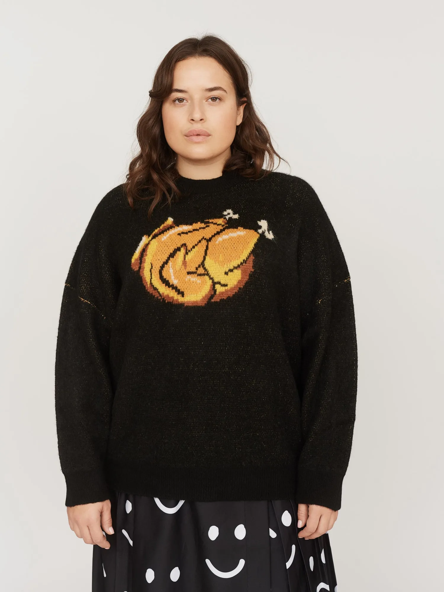 Black Roast Turkey Jumper sold by Lazy Oaf product image thumbnail 2