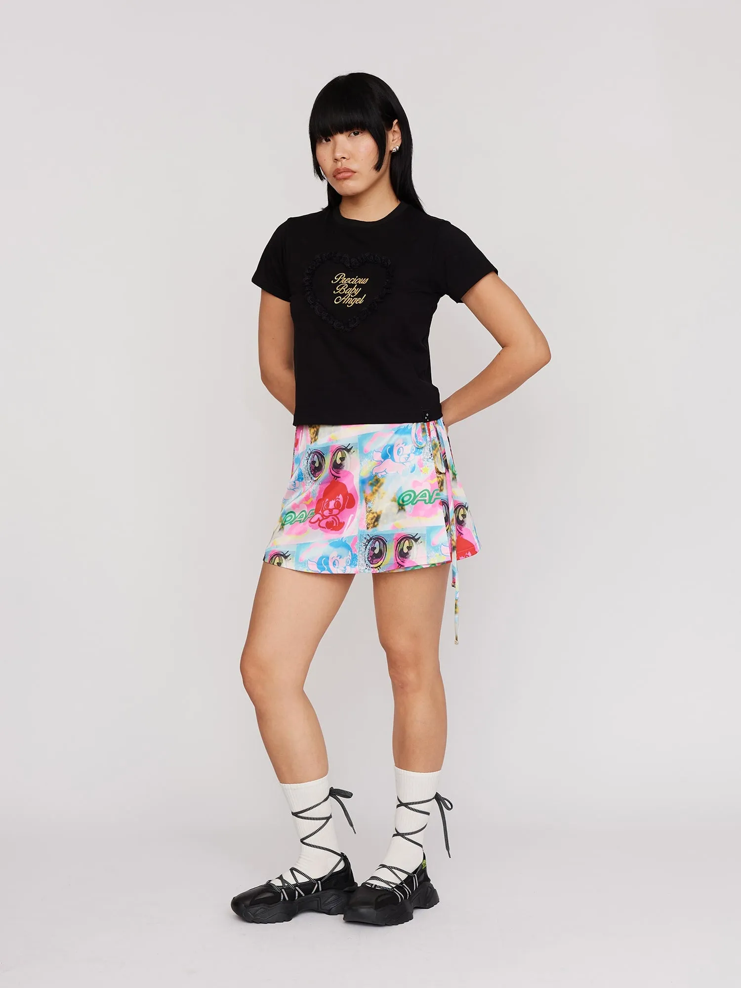 Lazy Pup Mini Skirt sold by Lazy Oaf product image thumbnail 4