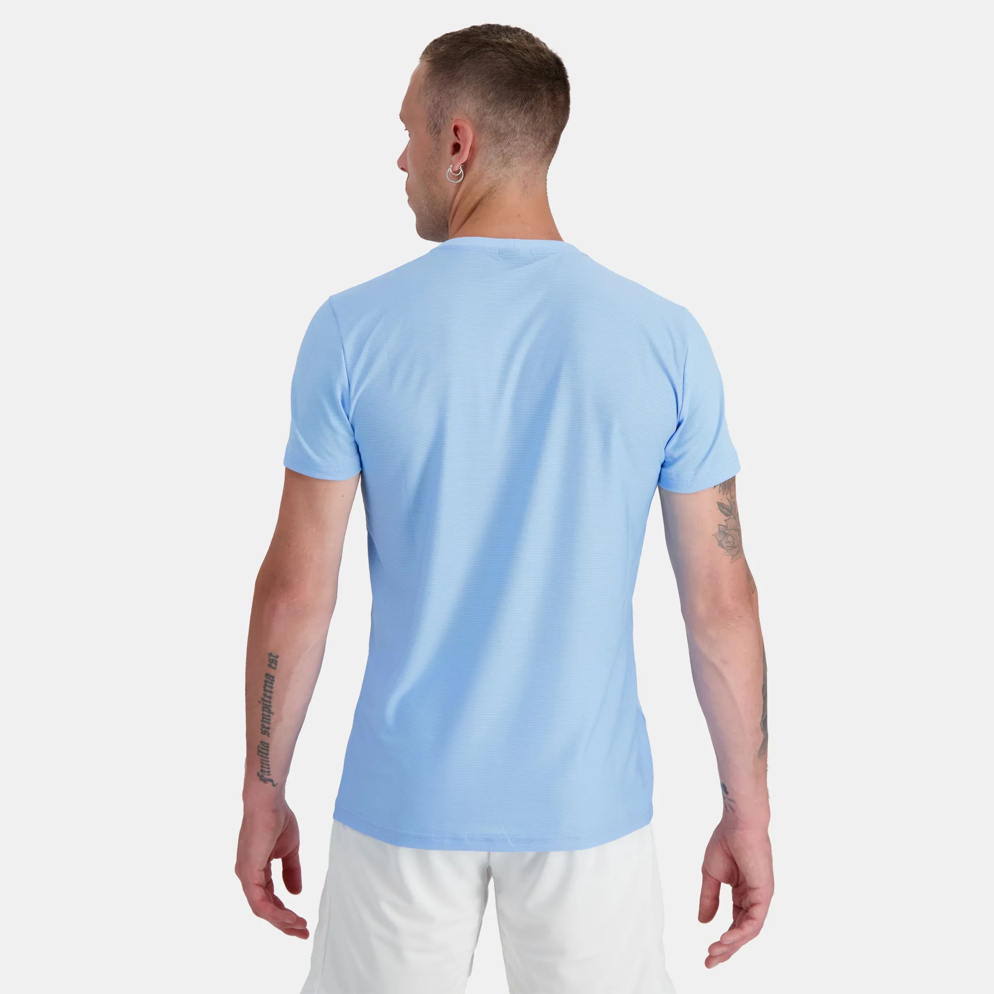 2320134-TENNIS Tee SS N°4 M fly blue | T-shirt Homme sold by Le Coq Sportif product image thumbnail 4