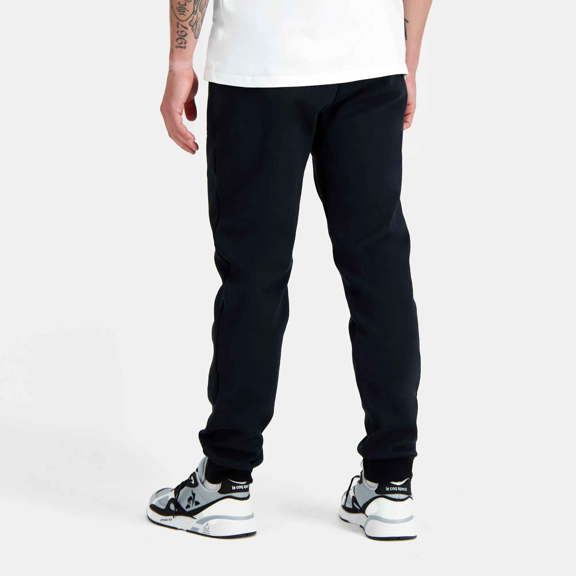 2310568-ESS Pant Regular N°4 M black | Pantalon Regular noir Homme sold by Le Coq Sportif product image thumbnail 4