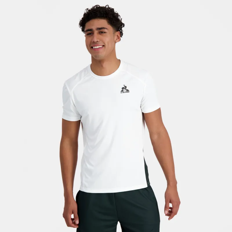 2410242-TRAINING SP Tee SS N°2 M new optical whi | T-shirt Homme sold by Le Coq Sportif