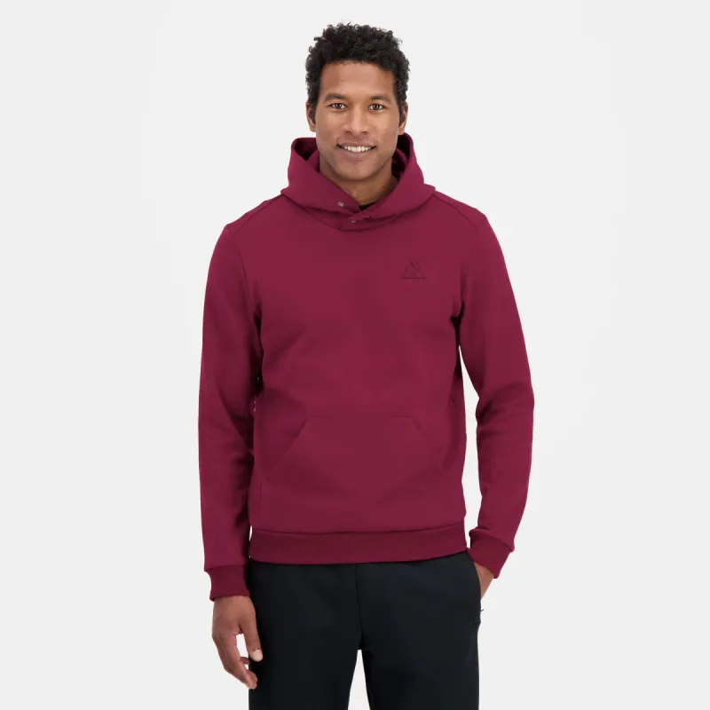 2410418-ESS T/T Hoody N°1 M rambo red | Sweat à capuche Homme sold by Le Coq Sportif