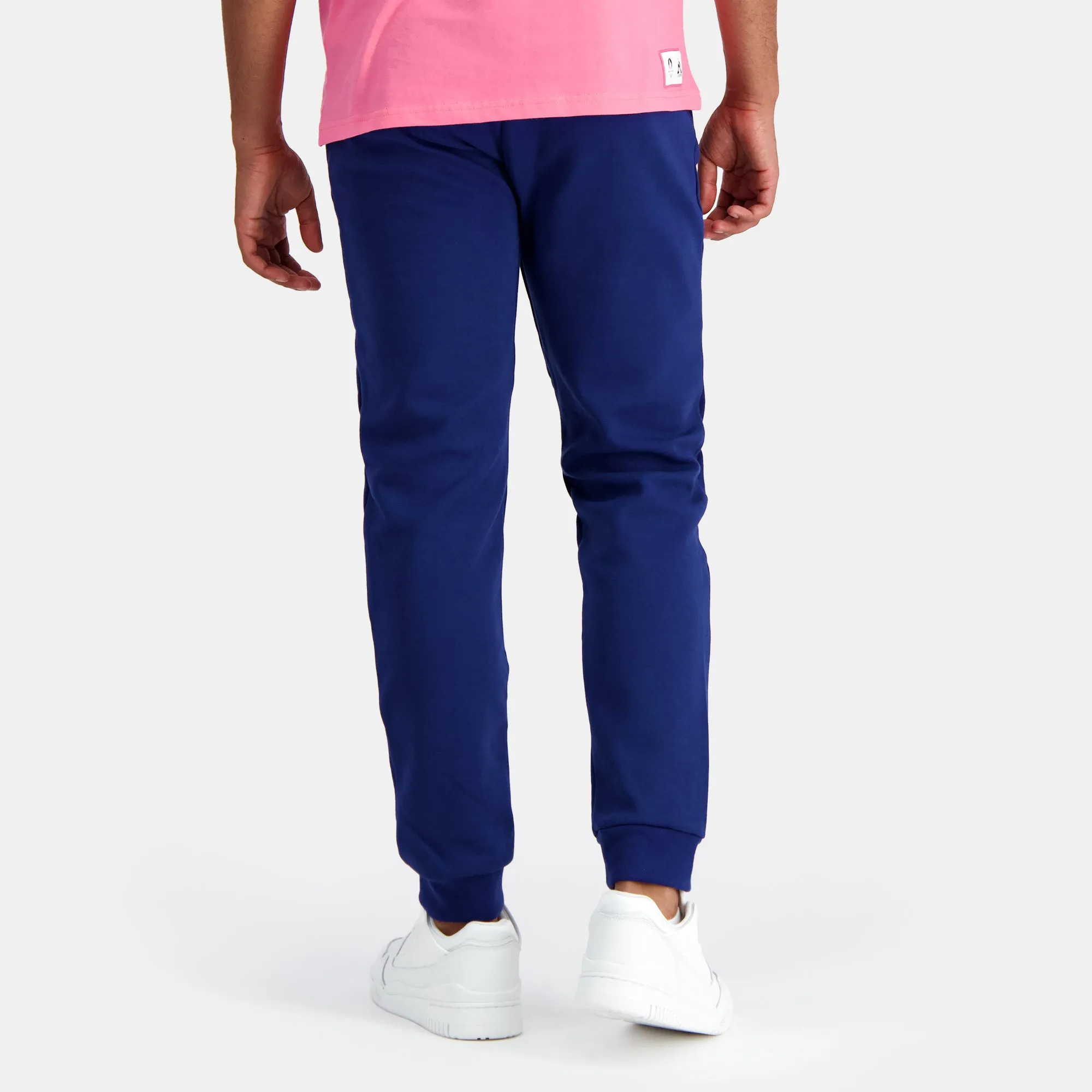 2321320-ESS P24 Pant Regular N°1 M blue depths | Pantalon Regular Homme sold by Le Coq Sportif product image thumbnail 4