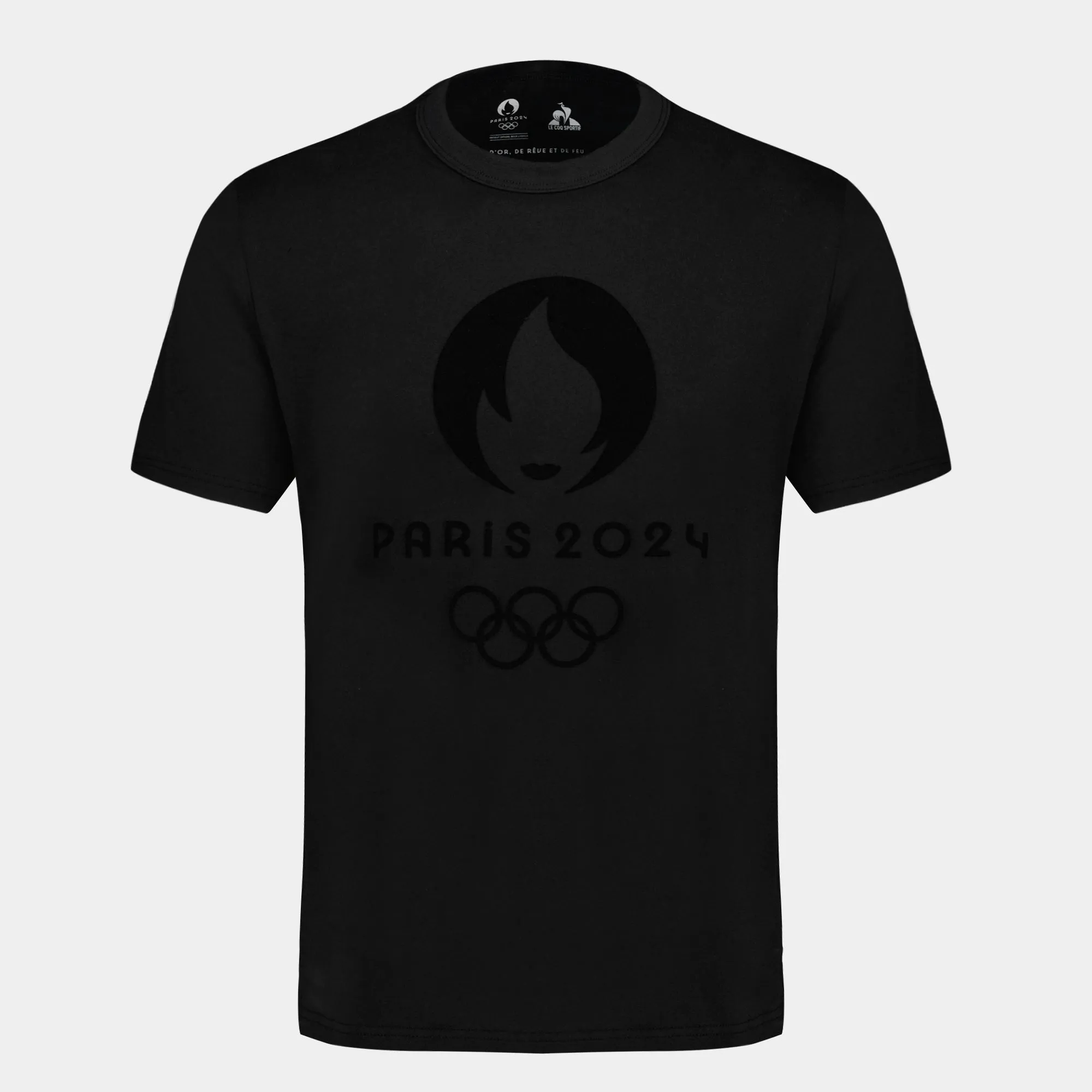 2410386-GRAPHIC P24 Tee SS N°1 M black | T-shirt Unisexe sold by Le Coq Sportif product image thumbnail 2