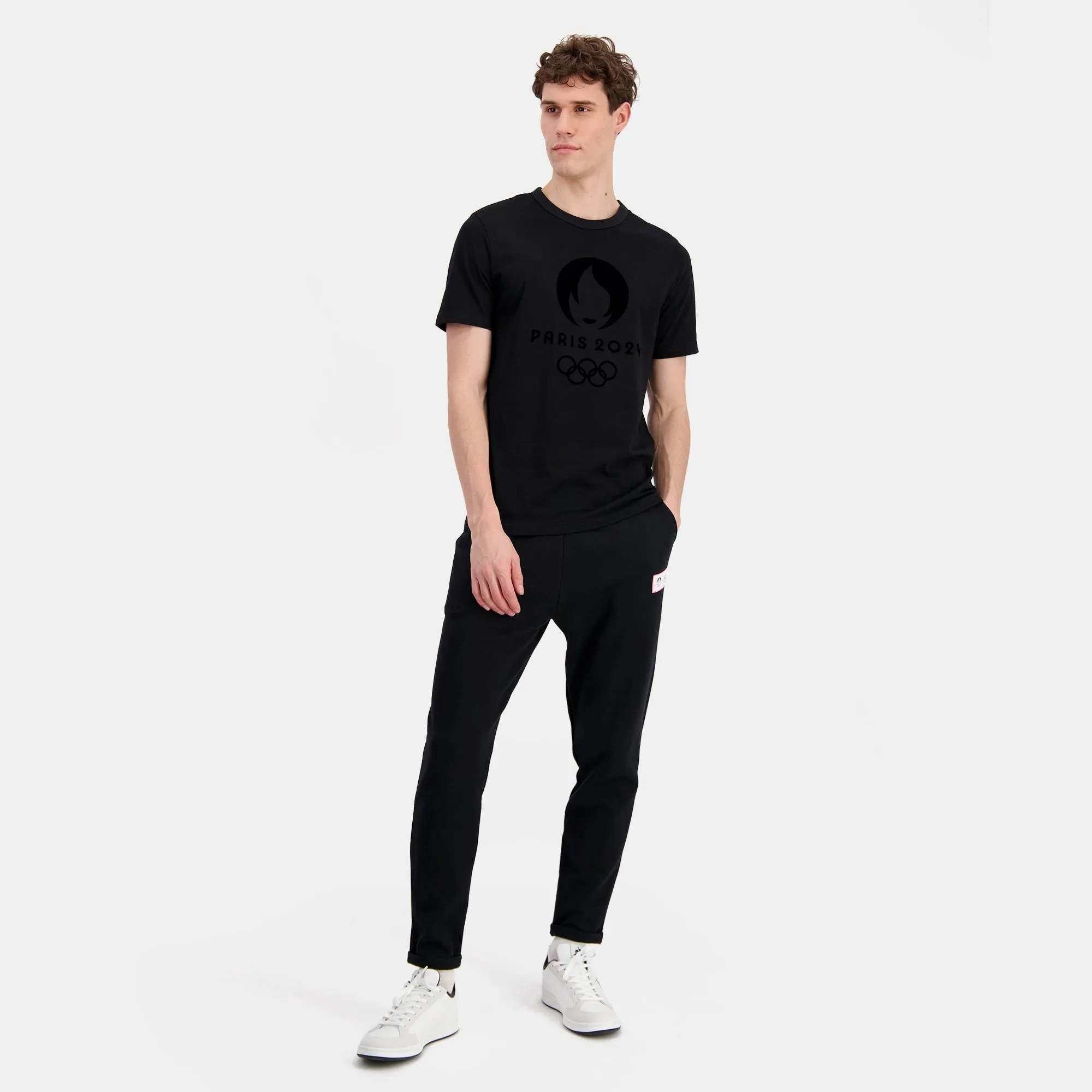 2410386-GRAPHIC P24 Tee SS N°1 M black | T-shirt Unisexe sold by Le Coq Sportif product image thumbnail 5