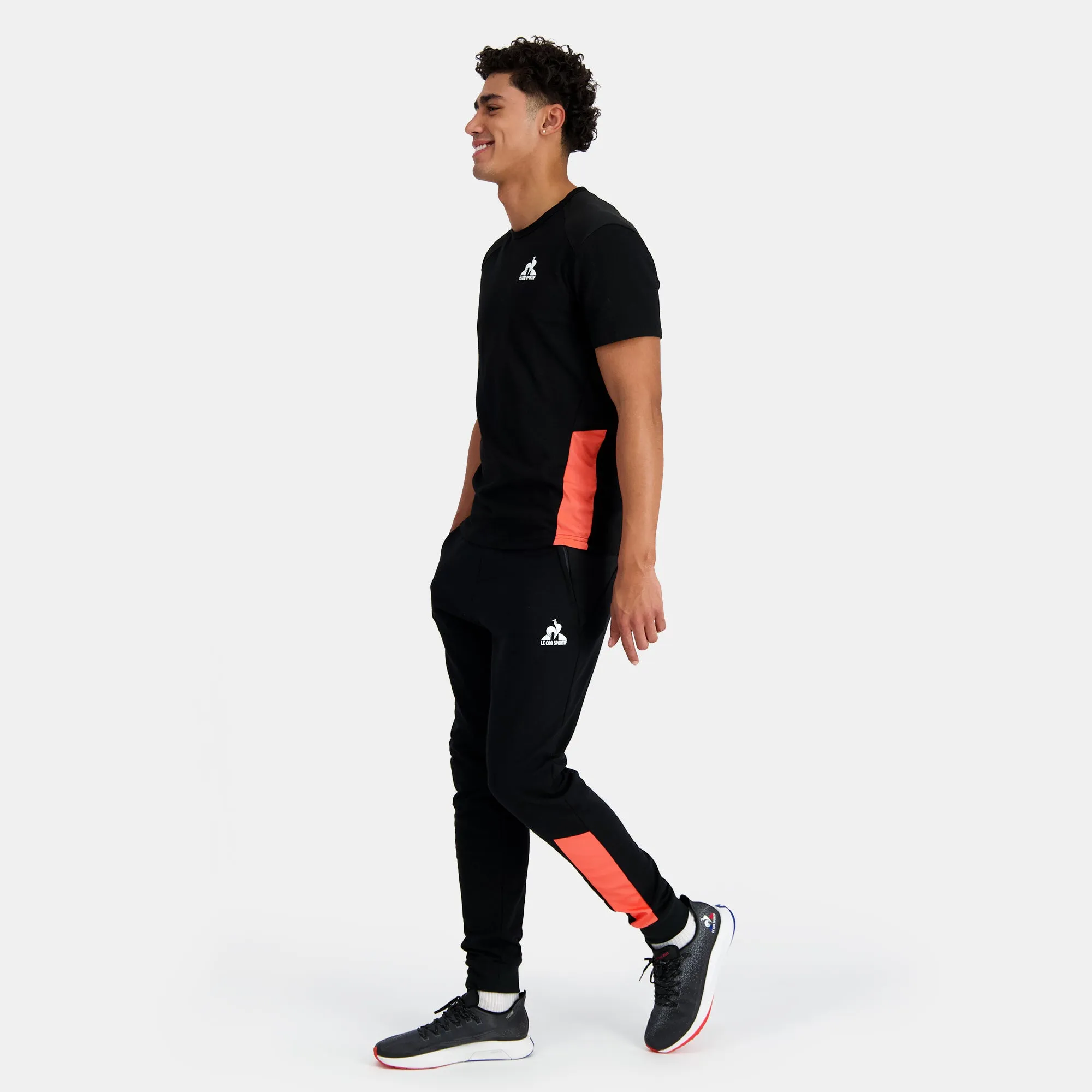2410231-TRAINING SP Pant Regular N°2 M black/ora | Pantalon Homme sold by Le Coq Sportif product image thumbnail 5