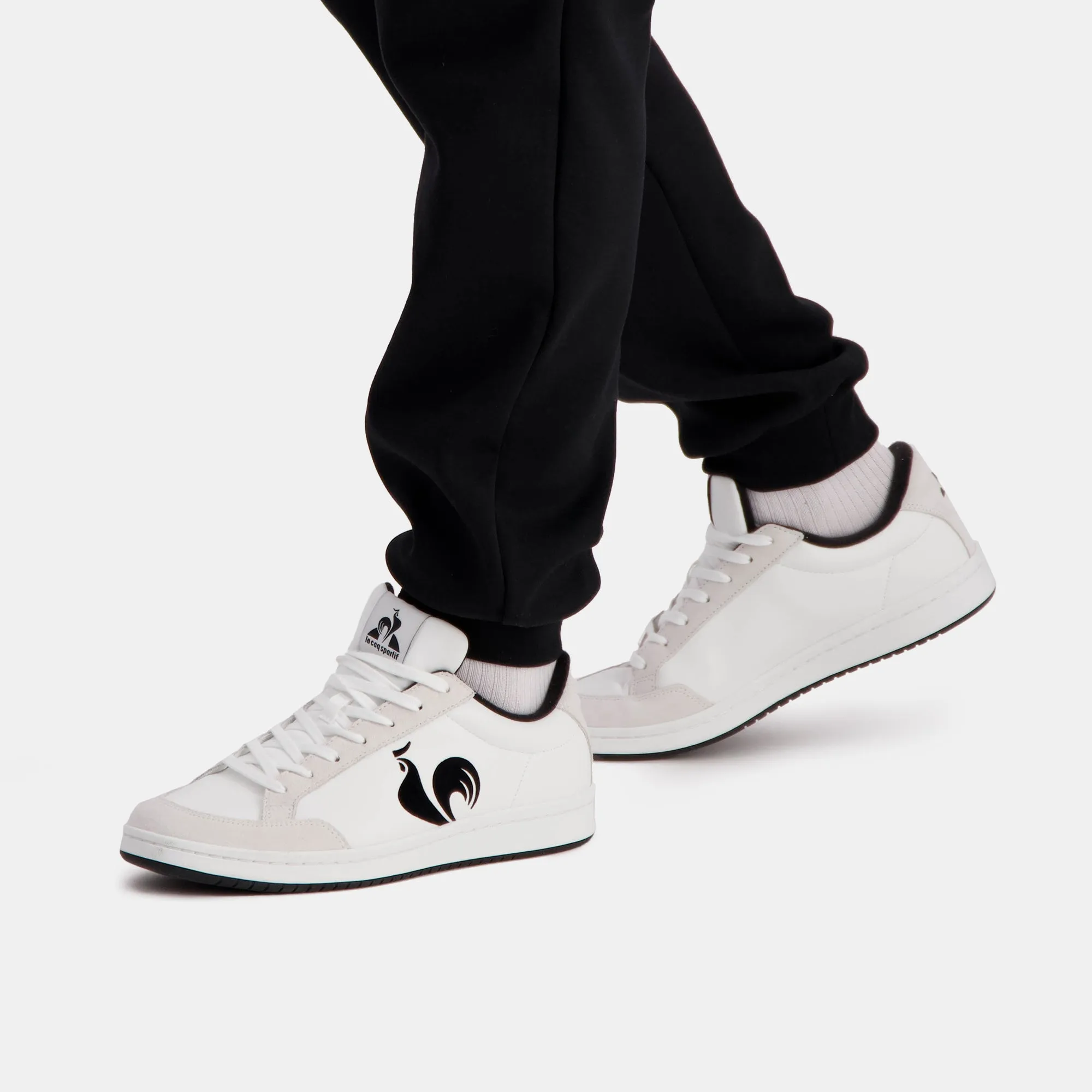 2410678-LCS COURT ROOSTER optical white/black | Chaussures LCS COURT ROOSTER Unisexe sold by Le Coq Sportif product image thumbnail 5