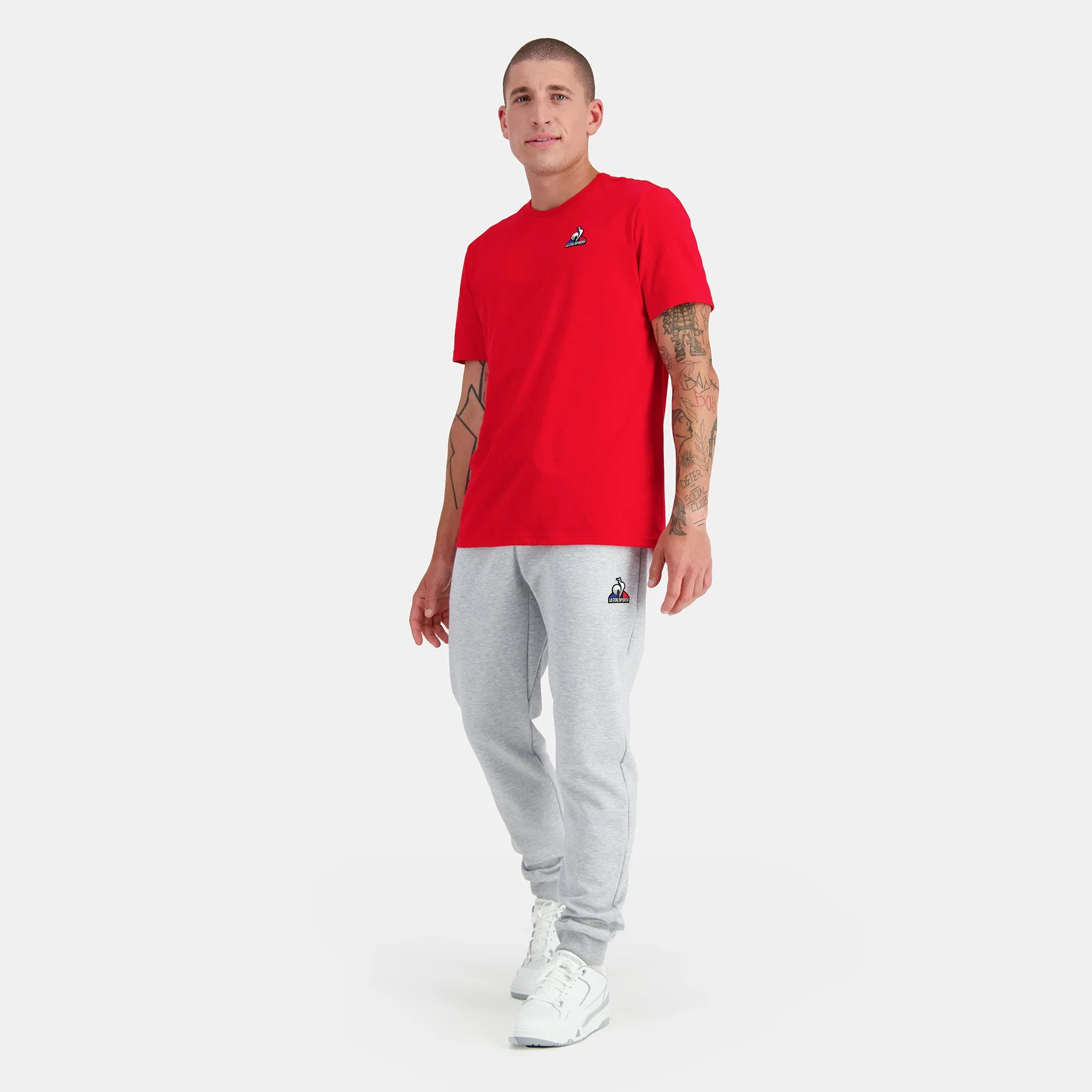 2310549-ESS Tee SS N°4 M rouge electro | T-shirt Homme sold by Le Coq Sportif product image thumbnail 5